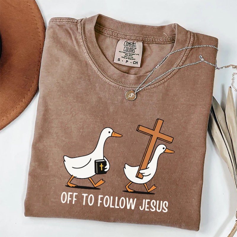 Funny Christian Silly Goose T-shirt