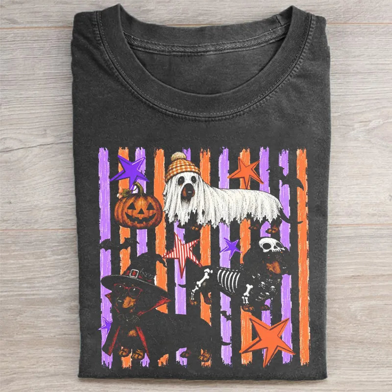 Halloween Dachshund T-shirt