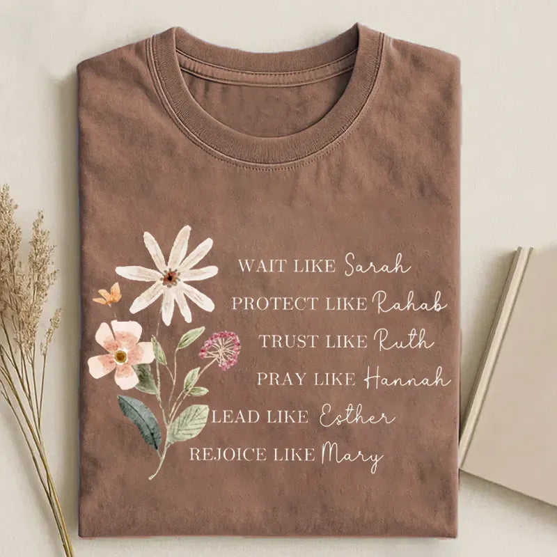 Floral Christian T-shirt