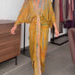 Kimono-Style Printed Dress