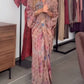 Kimono-Style Printed Dress