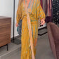 Kimono-Style Printed Dress