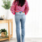 Mid Rise Button Fly Bootcut Jeans (Buy 2 Free Shipping)