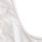 Sleeveless Shirt with 3D Floral Appliqué