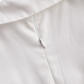 White Pleated Mini Shirt Dress