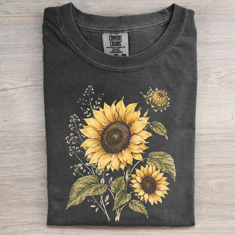 Sunflower Floral Lover T-shirt