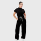 Women's 4-Pocket Loose Fit Scrub Jumpsuit Jog009