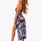 Lace Mesh Side Split Nightgowns