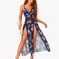 Lace Mesh Side Split Nightgowns