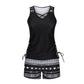⏰LAST DAY 49% OFF - Miraclesuit Women's Tummy Control Tankini Set with Built-In Bra – Flattering Boho Swimwear with Shorts🔥 Buy 3 Free Shipping
