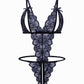Lace Bodysuit Deep V Teddy