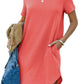 WOMEN'S CASUAL SHORT SLEEVE T-SHIRT DRESS WITH POCKET (BUY 3 FREE SHIPPING)