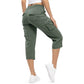 Women's Lightweight Hiking Capris: Quick-Dry, 6 Pockets, Loose Fit