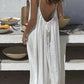 💃LAST DAY SAEL 49% OFF!!✨Women's Solid Color Backless Cami Dress💕 💃