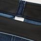 Stretchy Pull-On Wide-Leg Knit Jeans