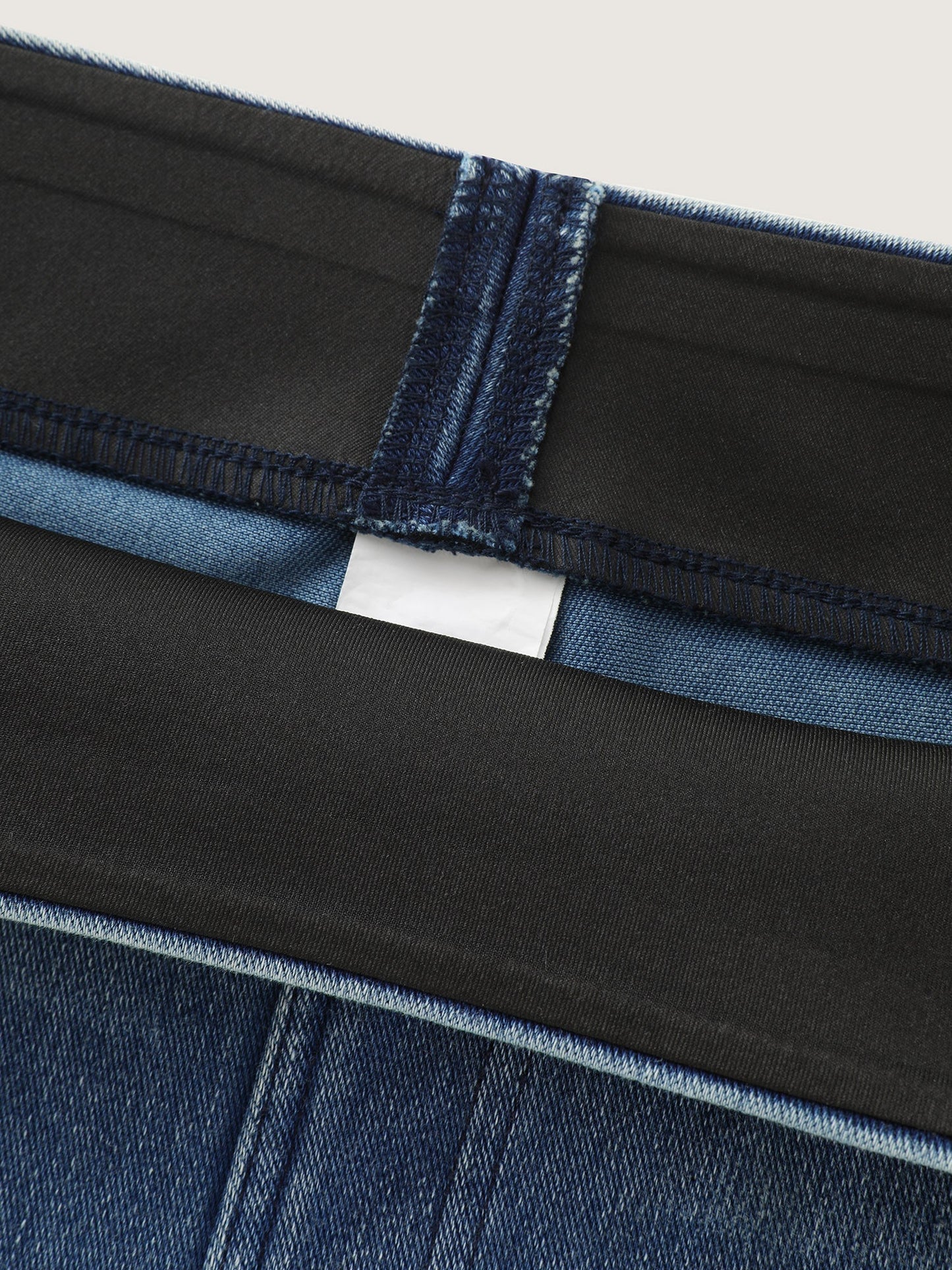 Stretchy Pull-On Wide-Leg Knit Jeans