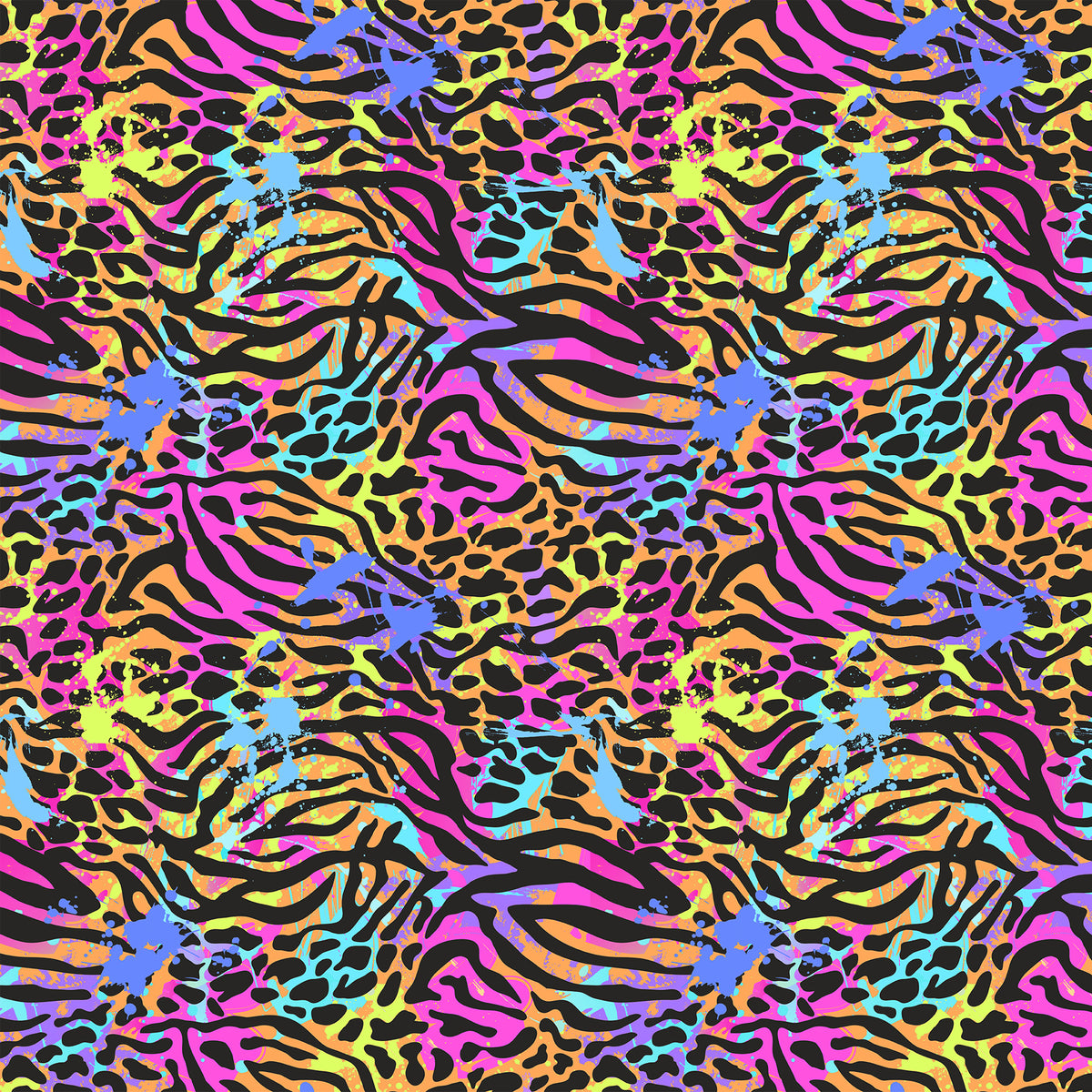 Women's Wild Sexy Leopard Printed Scrub Set SP18