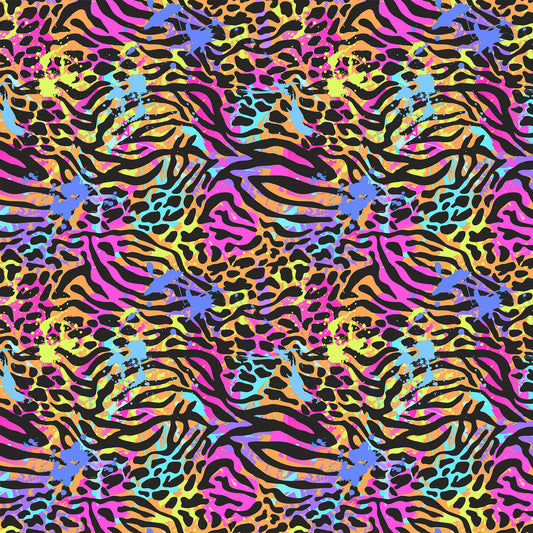 Women's Wild Sexy Leopard Printed Scrub Set SP18