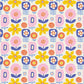 Women's Cute Spring Floral Printed Scrub Set SP19