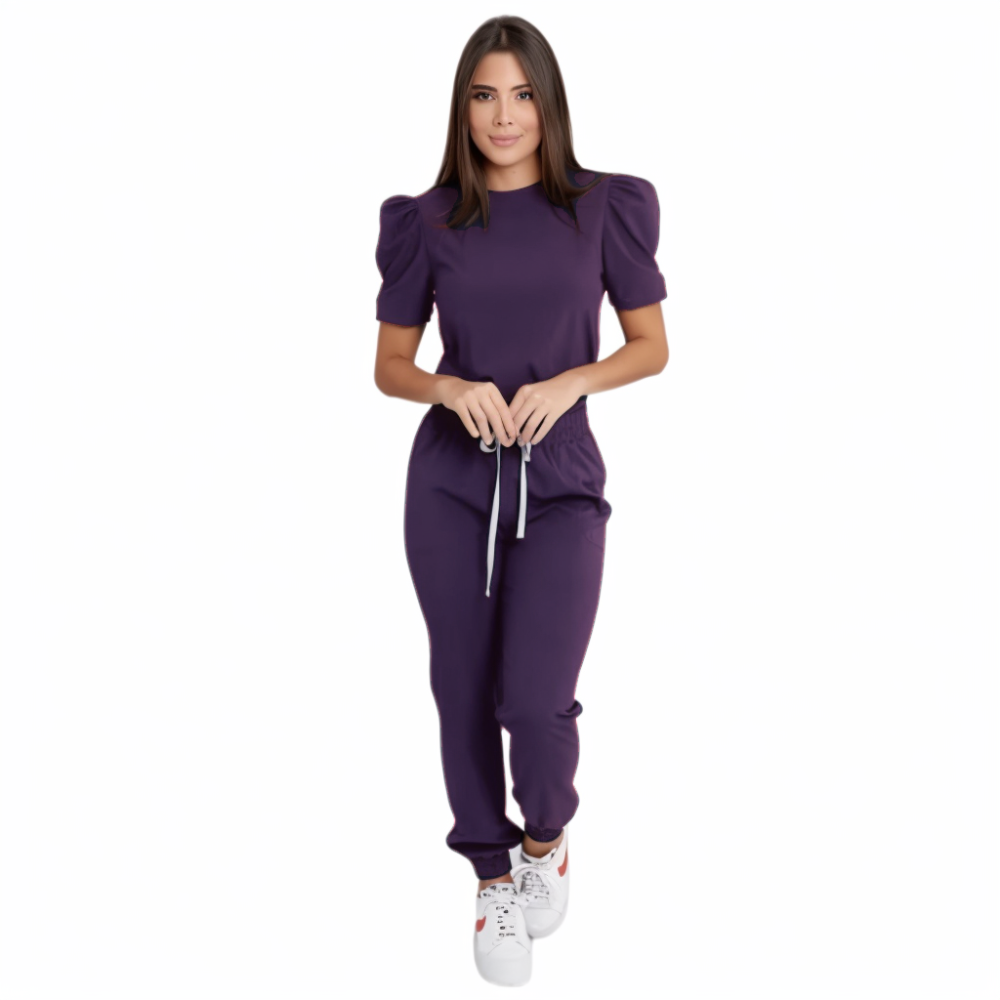 Women's Elastic Waist Cuffed Scrub Pants™