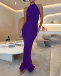 Sexy Halter Sleeveless Dress