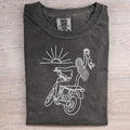 Naked Girl On Ride T-shirt