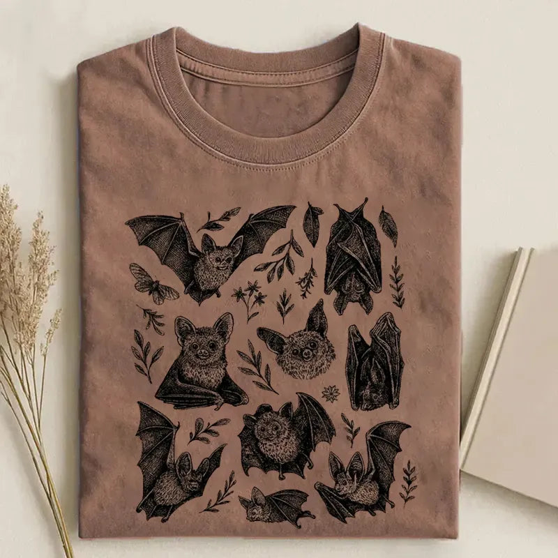Vintage Bat Gothic T-Shirt