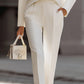 Luxe Oversized Shirt & Tailored Trouser Two-Piece Set