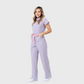 Women's 4-Pocket Loose Fit Scrub Jumpsuit Jog009