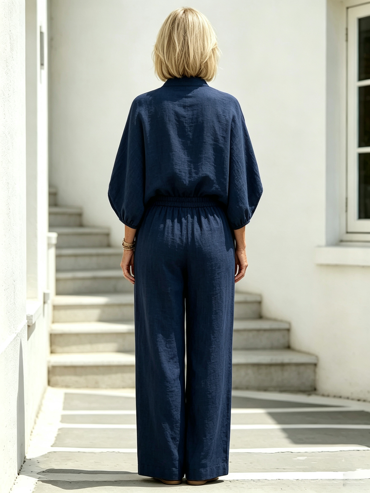2Pcs Shirt Set Casual Urban Suit Women's Clothing