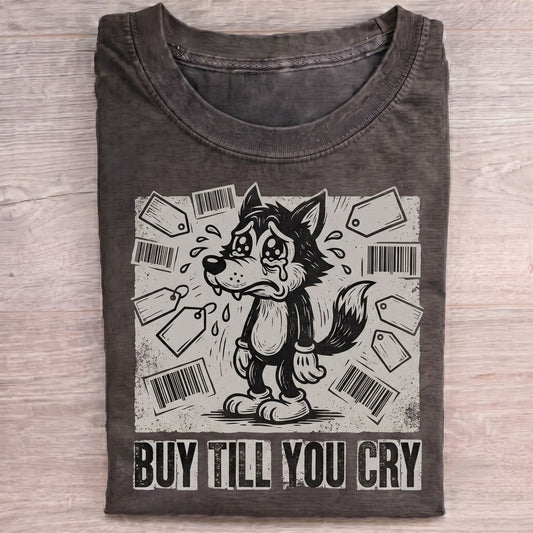 Buy Till You Cry Crying Wolf T-shirt