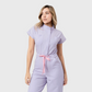 Women's 4-Pocket Loose Fit Scrub Jumpsuit Jog009