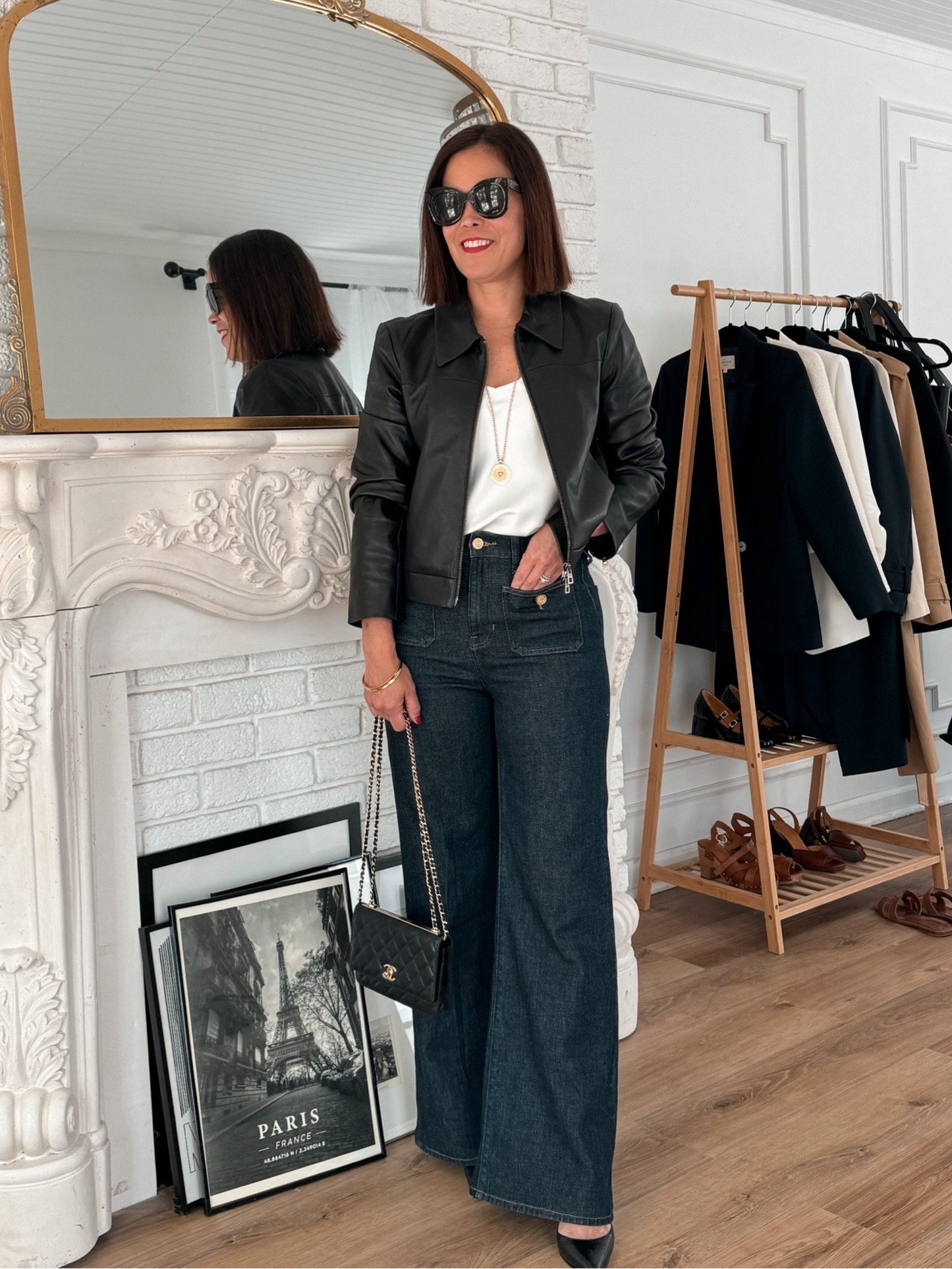 🧣👖Tummy Control Sailor Wide Leg Trouser