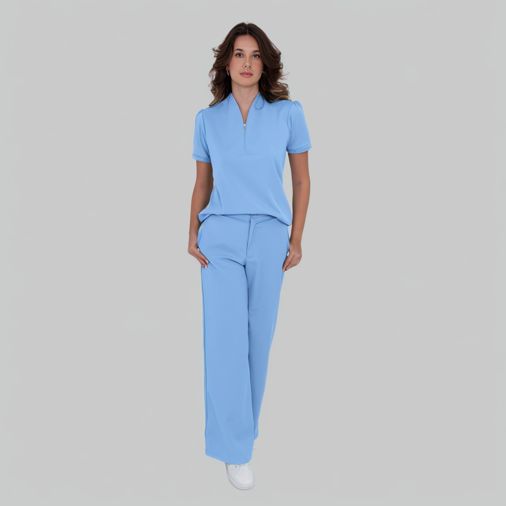 Women's 4 Pockets Wide Leg Scrub Pants™