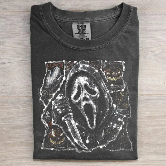 Disco Horror Ghost Face T-shirt