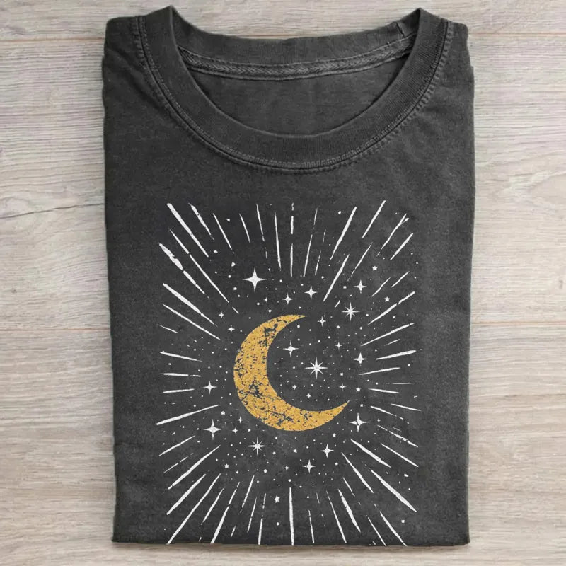 Vintage Boho Moon T-Shirt