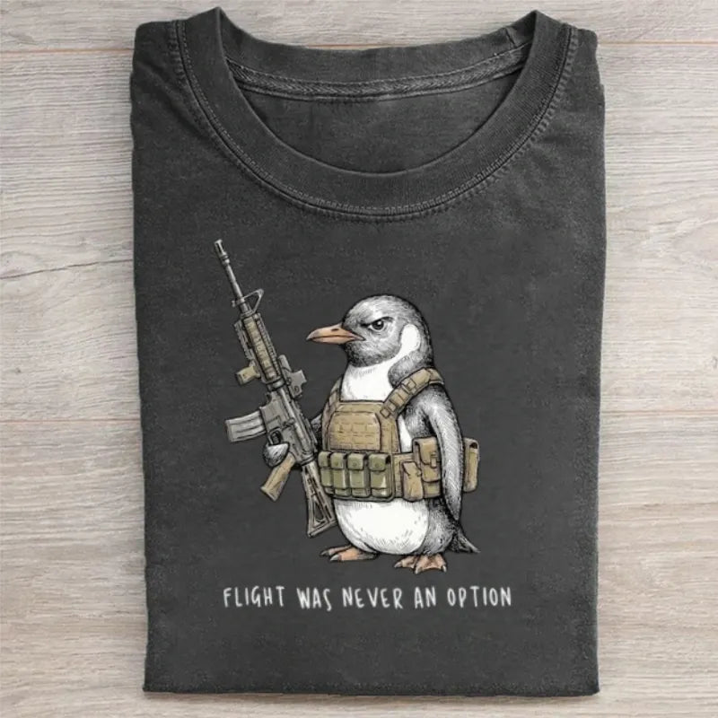 Flight Was Never An Option Graphic T-Shirt