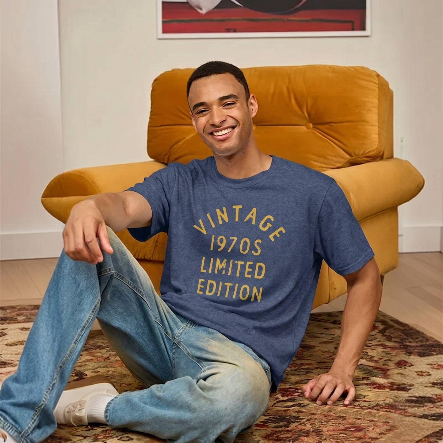 Vintage 1970s Limited Edition Ultra Soft Heather Tee