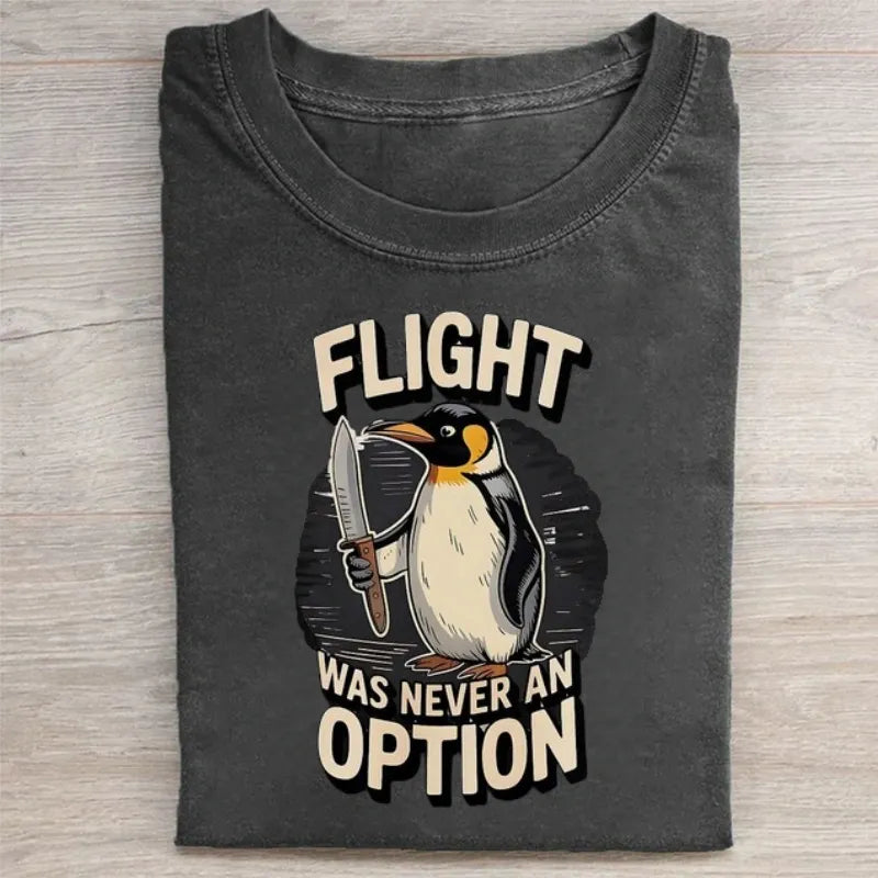 Flight Was Never An Option Graphic T-Shirt