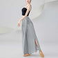 Solid Color Loose Cotton Linen Wide Leg Pants For Yoga Classical Dance (Extra 35% Off | USE CODE: FS35)