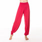 Solid Color Modal Yoga Dance Long Harem Pants