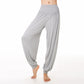 Solid Color Modal Yoga Dance Long Harem Pants