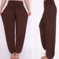 Solid Color Modal Yoga Dance Long Harem Pants