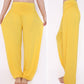 Solid Color Modal Yoga Dance Long Harem Pants