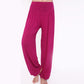 Solid Color Modal Yoga Dance Long Harem Pants