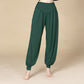 Solid Color Modal Yoga Dance High Waist Harem Pants With Pockets
