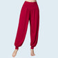 Solid Color Modal Yoga Dance High Waist Harem Pants With Pockets