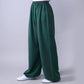 Summer Elastic Waist Tai Chi Qigong Practice Cotton Linen Unisex Pants