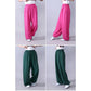 Summer Elastic Waist Tai Chi Qigong Practice Cotton Linen Unisex Pants