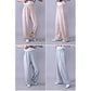 Summer Elastic Waist Tai Chi Qigong Practice Cotton Linen Unisex Pants